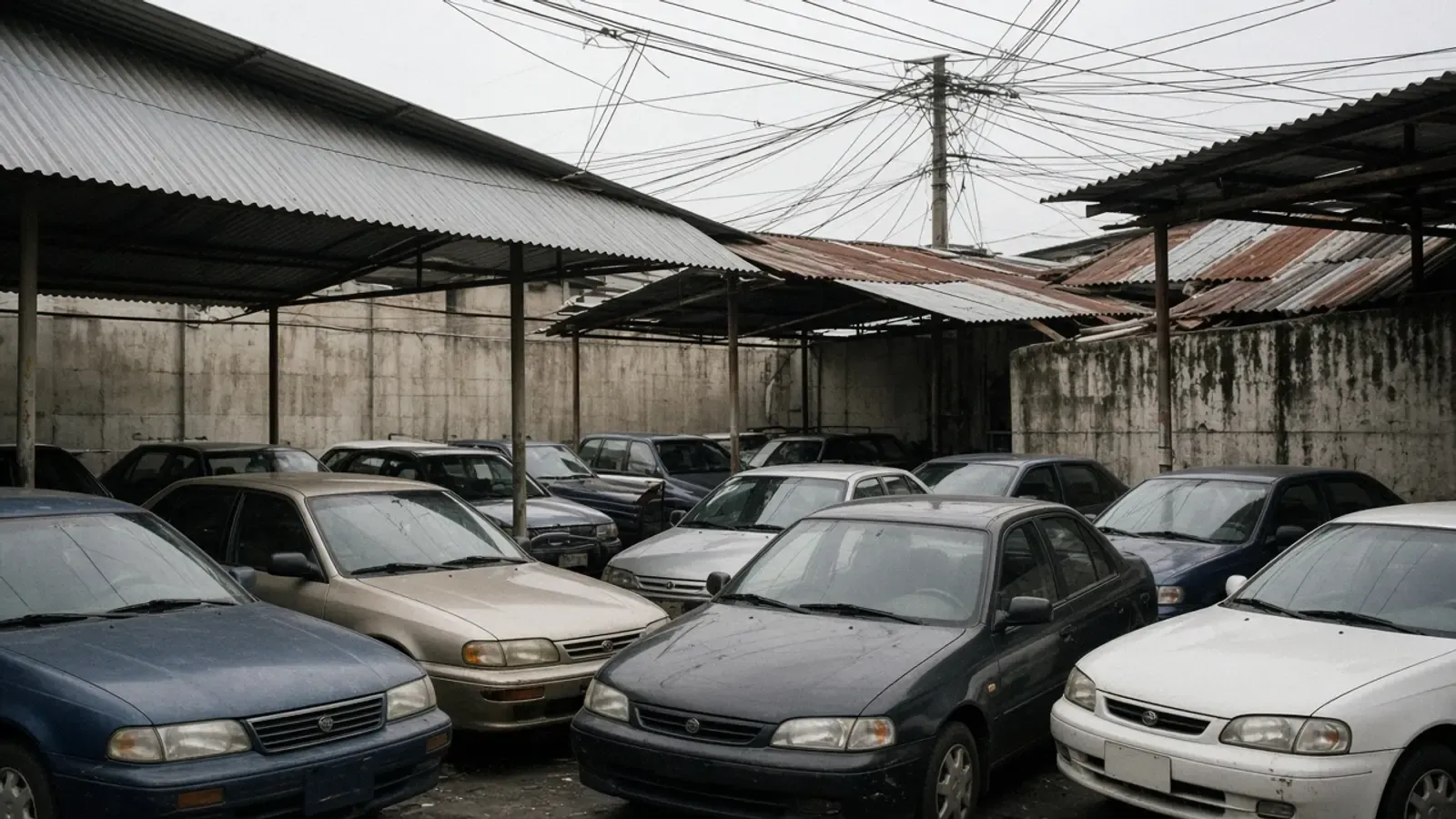 Independent auto trading shed in Guayaquil — JCHCAR Ecuador